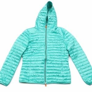 Save the Duck Women’s Hooded lightweight Puffer Jacket